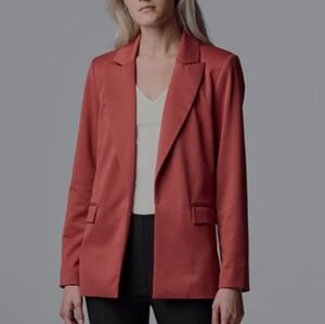 Simply Vera Classic Blazer Terracotta Mauve Size XXL